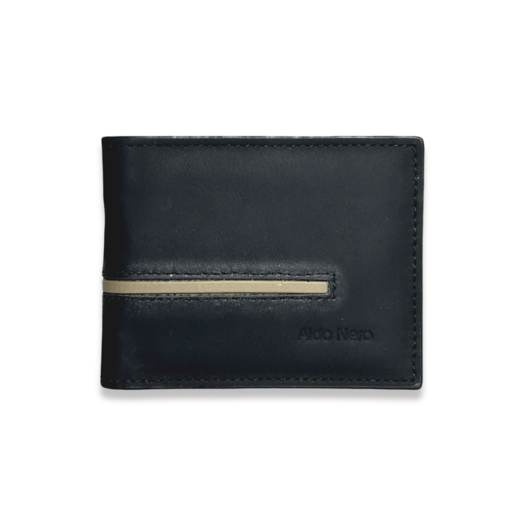 Billetera en cuero para hombre.