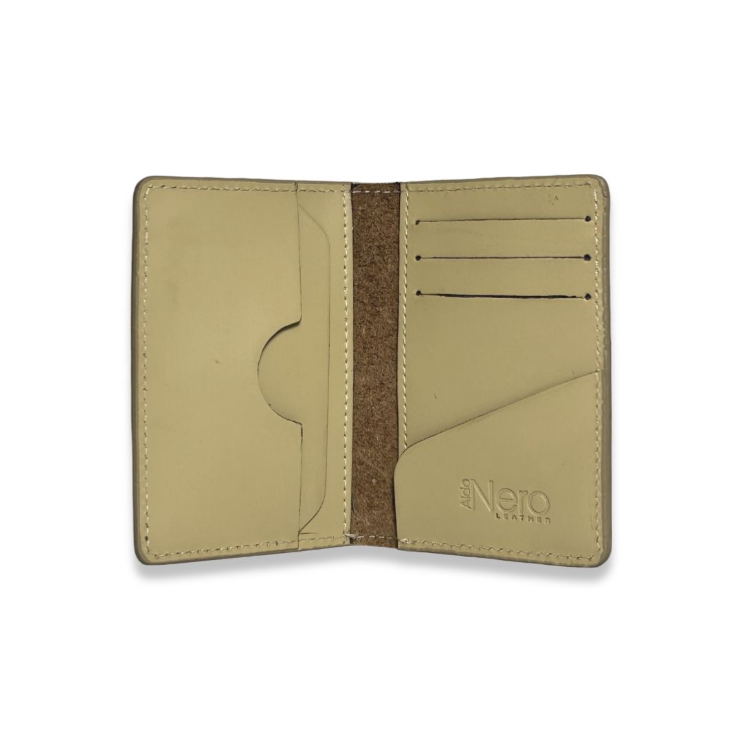 Tarjetero en cuero para hombre