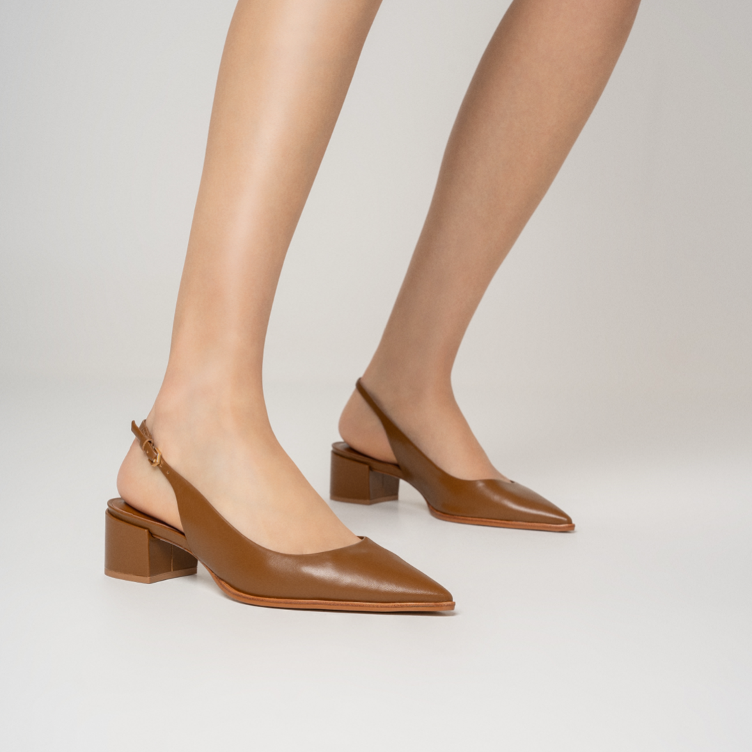 Calzado para mujer hecho en cuero