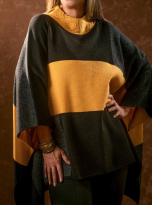 PONCHO OMEGA GRIS NEGRO 2