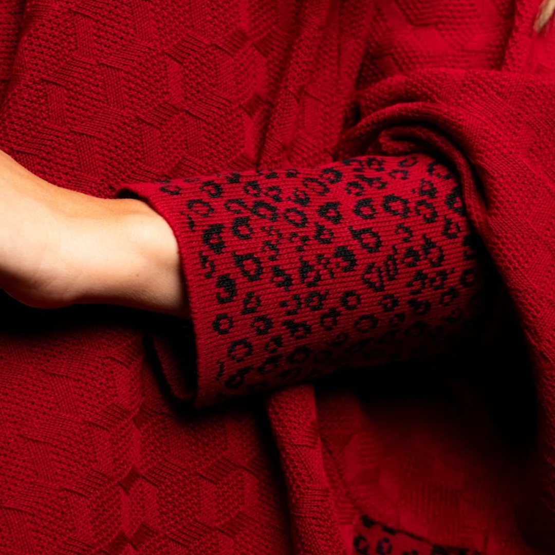 PONCHO CDC COCO ROJO 4